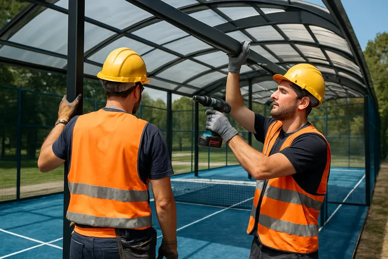 Professionele montage voor een veilige speelomgeving